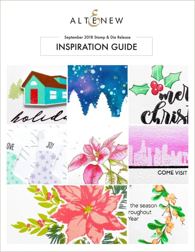 altenew-winter-memories-stempel-anleitungsheft-inspiration-guide image 1