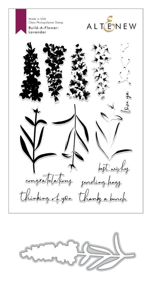 altenew-build-a-flower-lavender-stempel-stanzen-set image 1