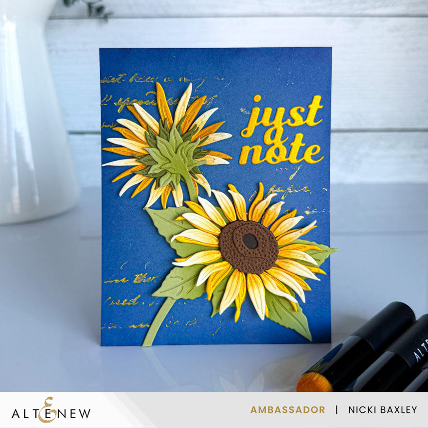 altenew-craft-a-flower-sunflowers-stanzen-layering-set image 7