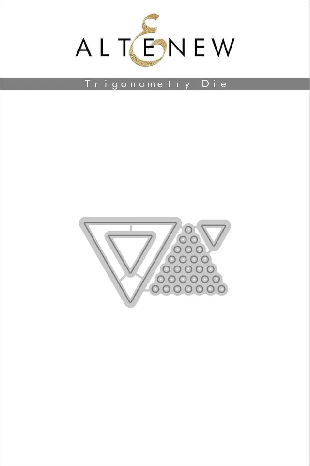 altenew-trigonometry-die-set-dreiecke-7-stanzen-geometrisch image 1