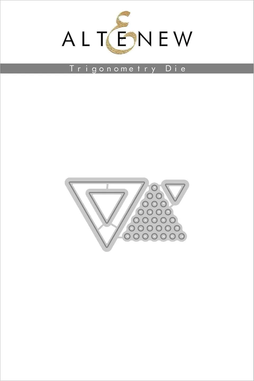 altenew-trigonometry-die-set-dreiecke-7-stanzen-geometrisch image 1