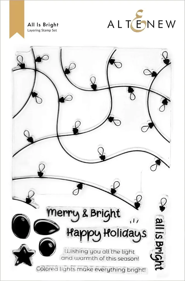 altenew-all-is-bright-stempelset-weihnachten-lichter-12-teilig image 1