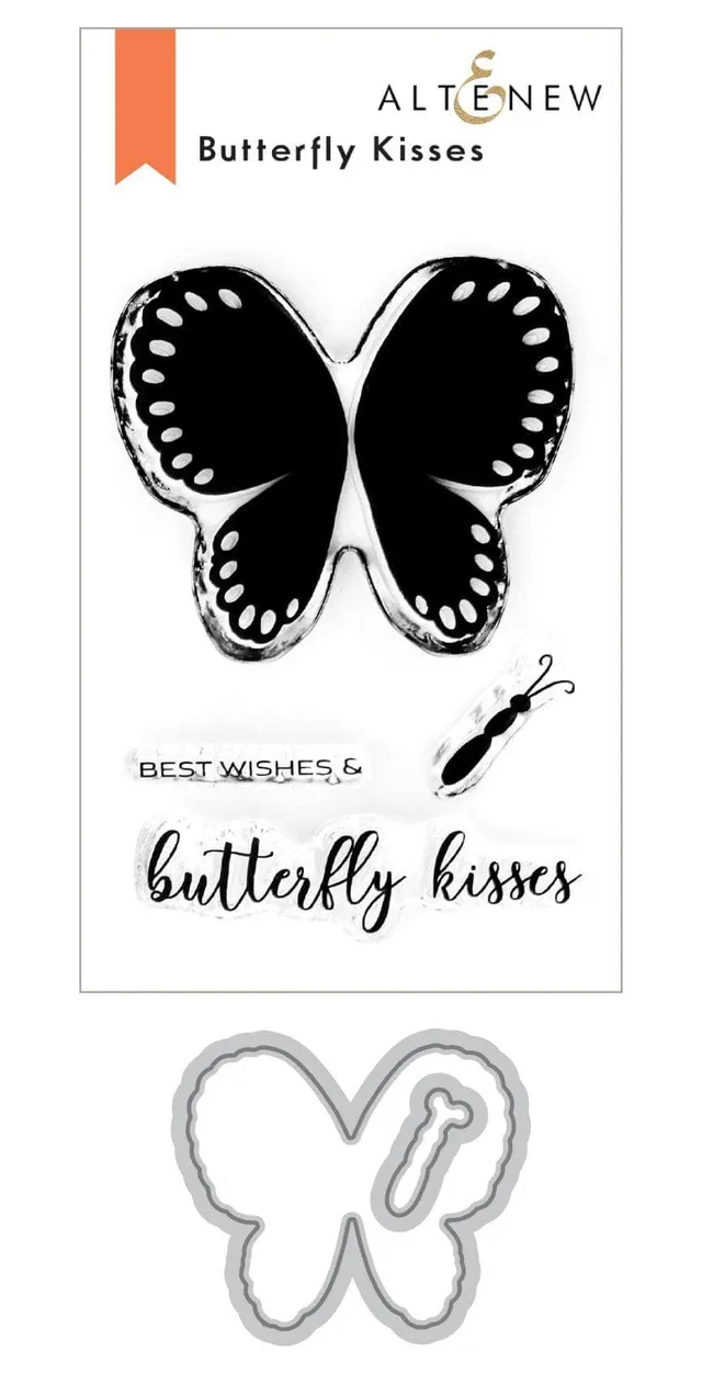altenew-butterfly-kisses-stempel-stanzen-set-schmetterling image 1