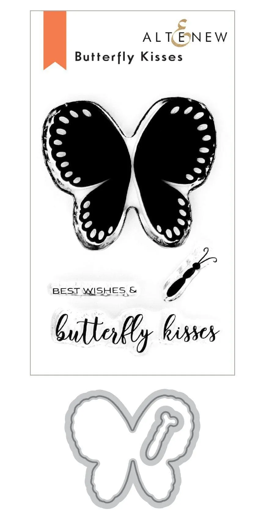 altenew-butterfly-kisses-stempel-stanzen-set-schmetterling image 1