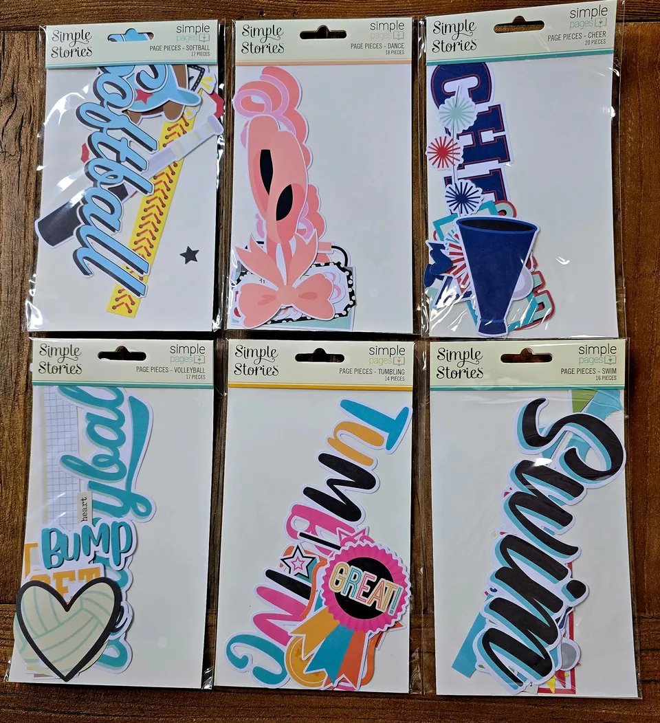 simple-stories-sports-1-page-pieces-bundle-6-sets image 1