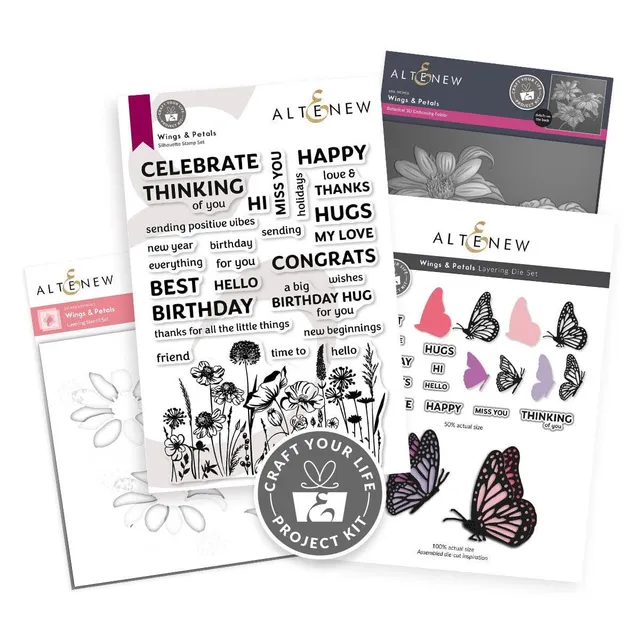 altenew-wings-petals-project-kit-stempel-stanzen-schmetterling image 1