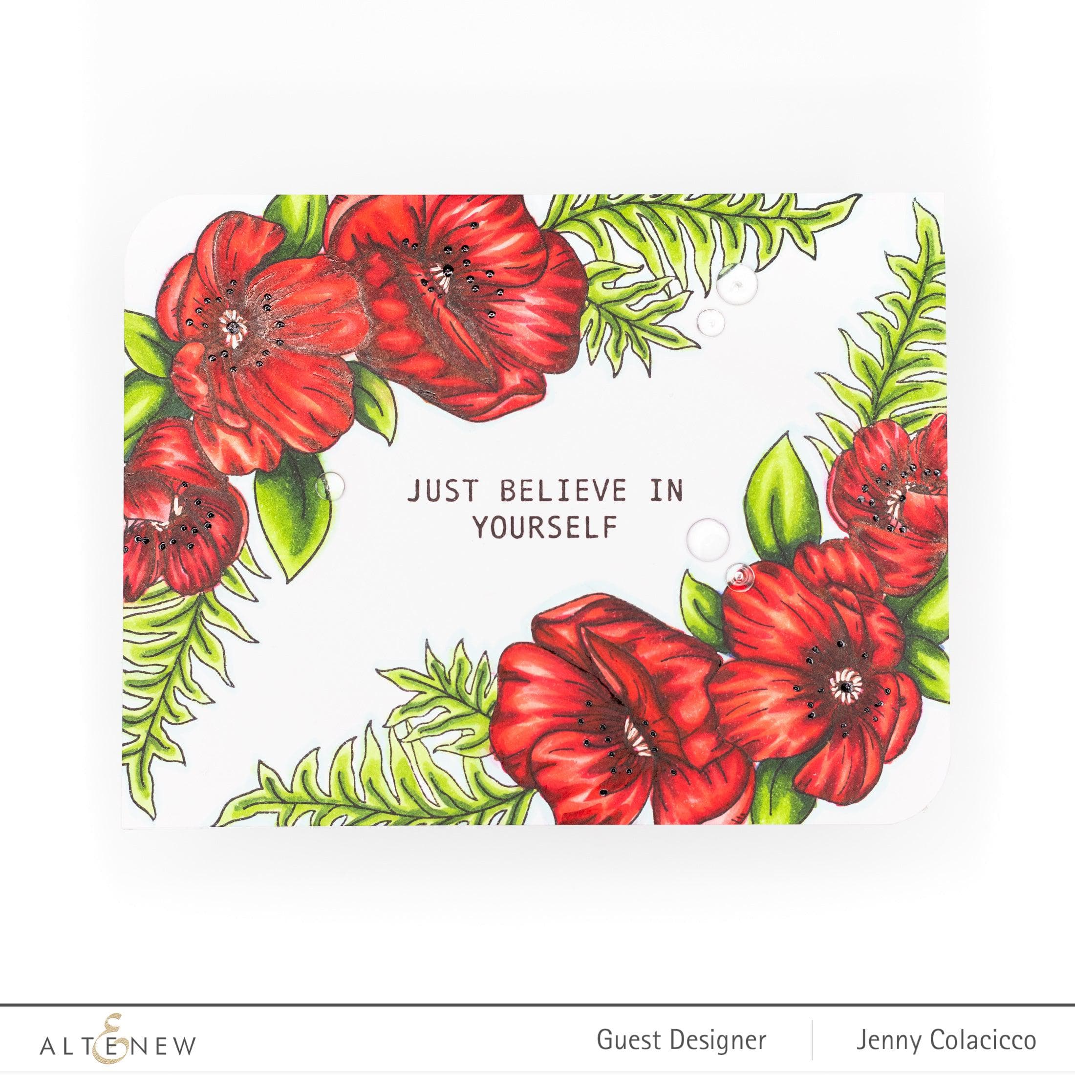 altenew-poppy-arrangement-stempel-stanzen-set-mohn-6x8 image 5