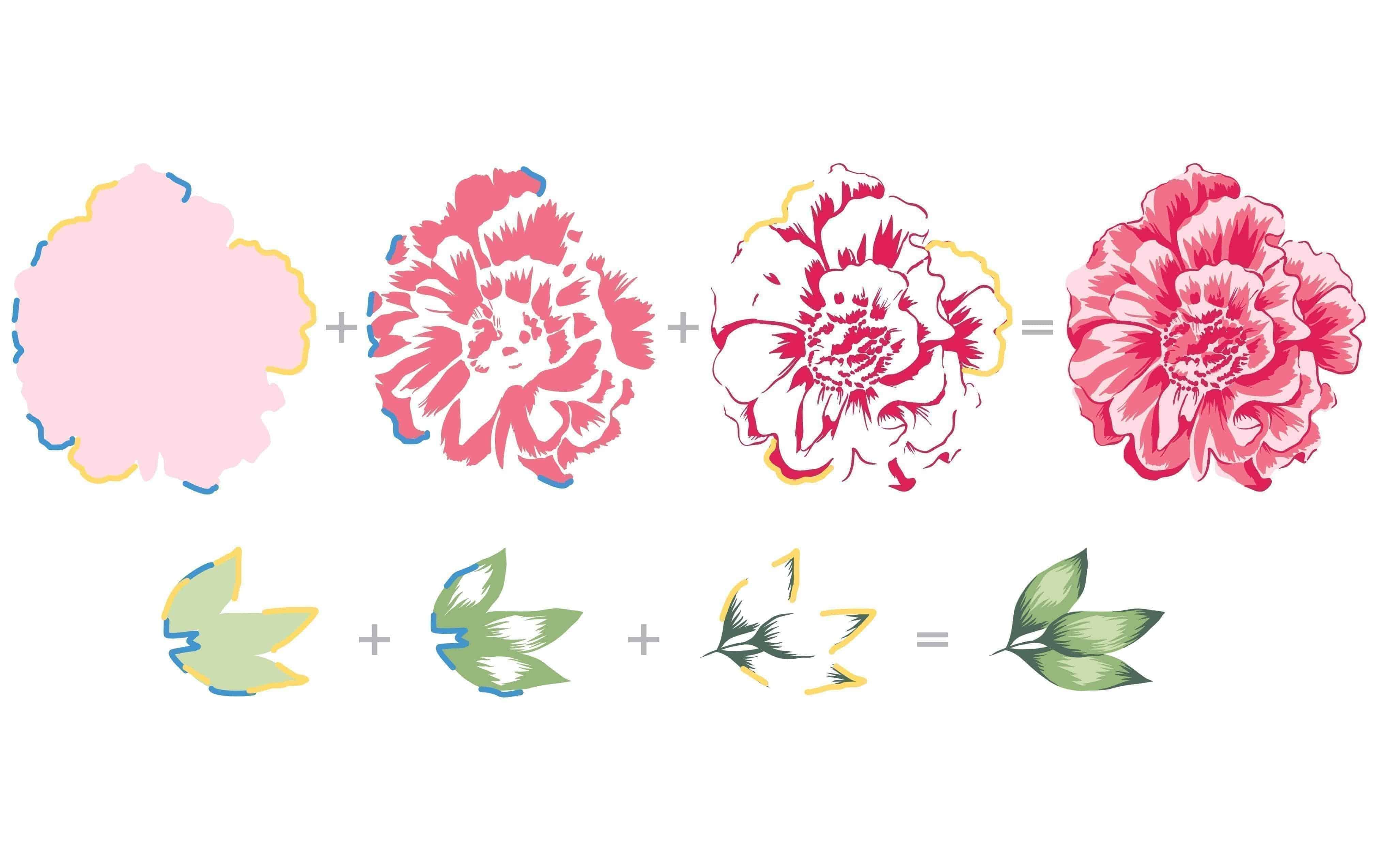 altenew-build-a-flower-camellia-stempel-kamelie-set image 3