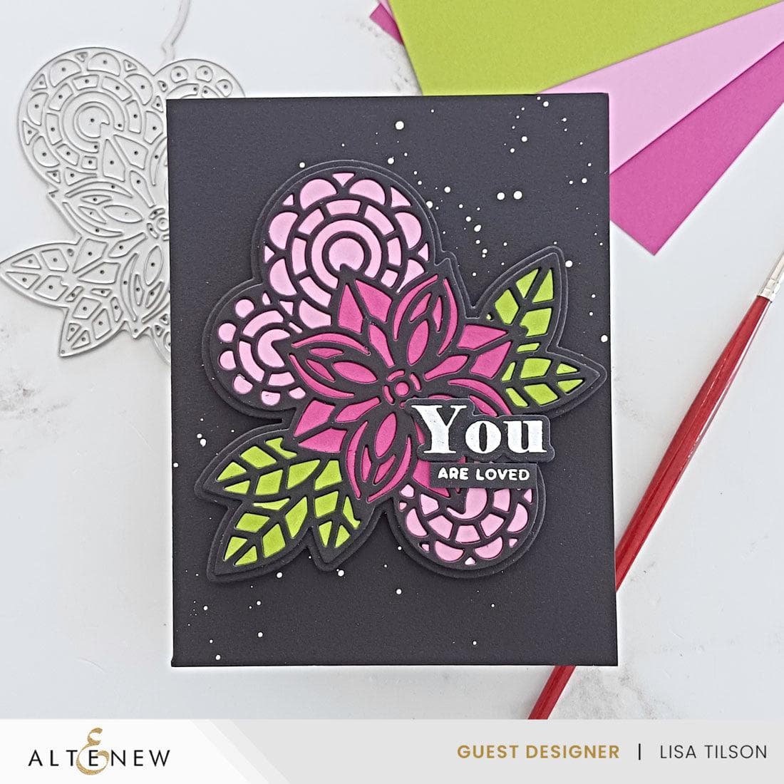 altenew-botanical-harmony-stanzen-set-floral image 2