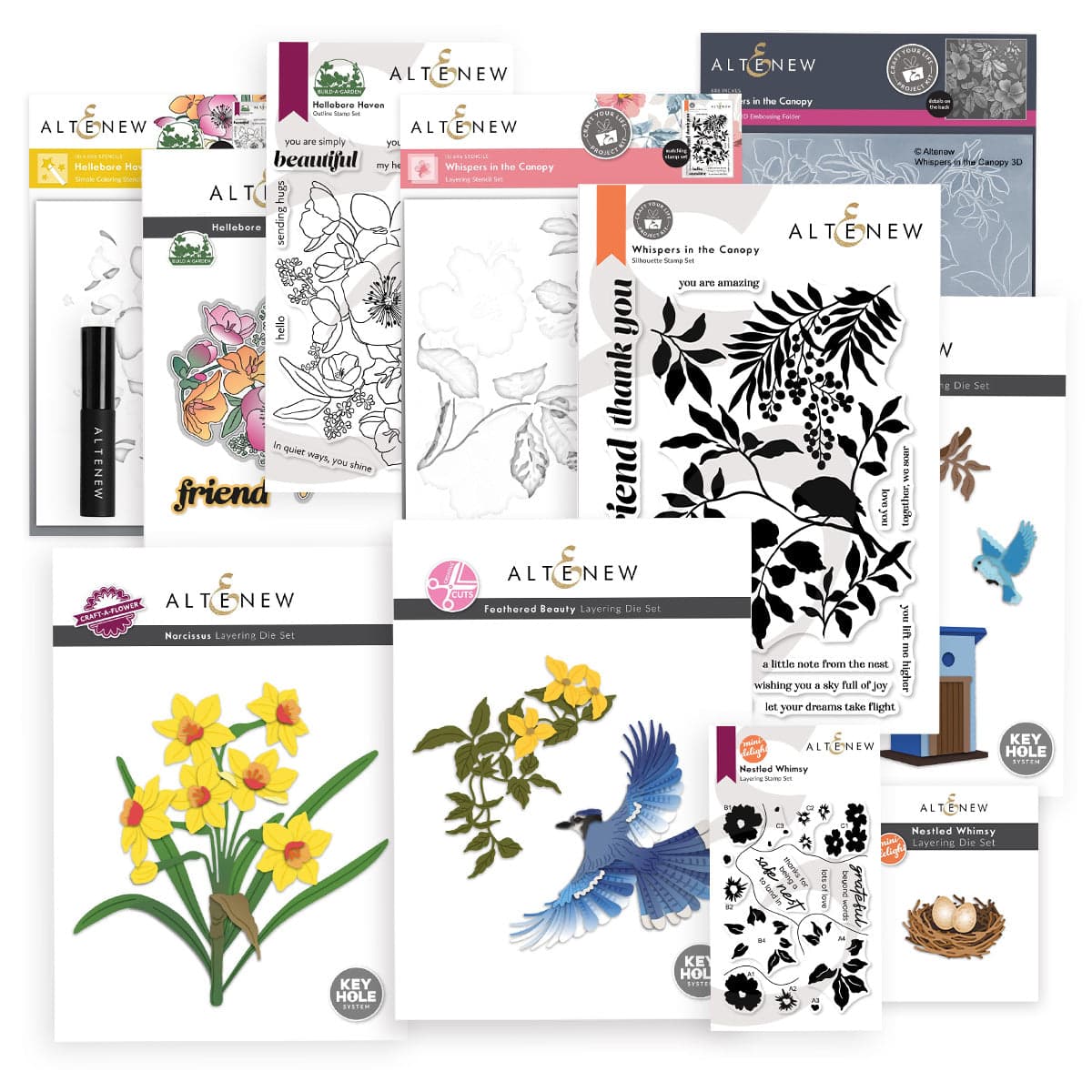 altenew-marvelous-monthly-stempel-bundle-dezember-2025-5-sets image 1