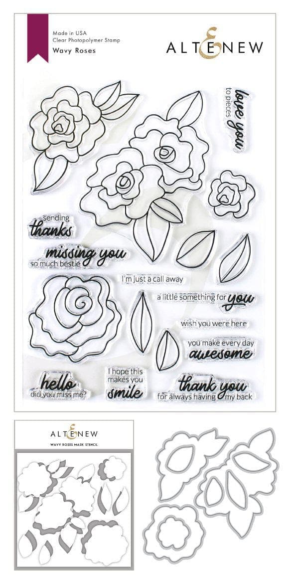 altenew-wavy-roses-mask-stencil-schablone-rosen image 1