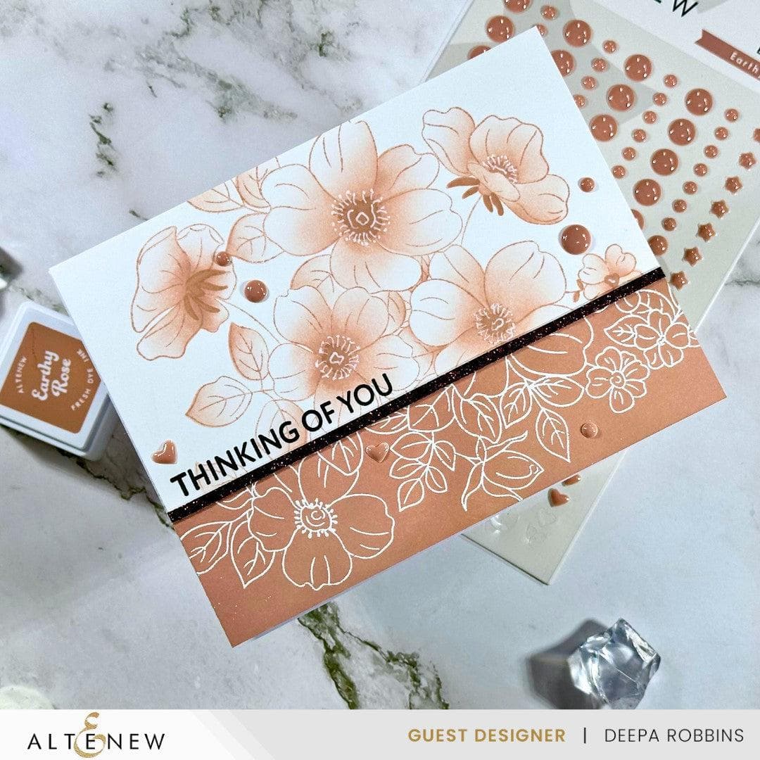 altenew-earthy-rose-enamel-dots-embellishments-163-tlg image 6