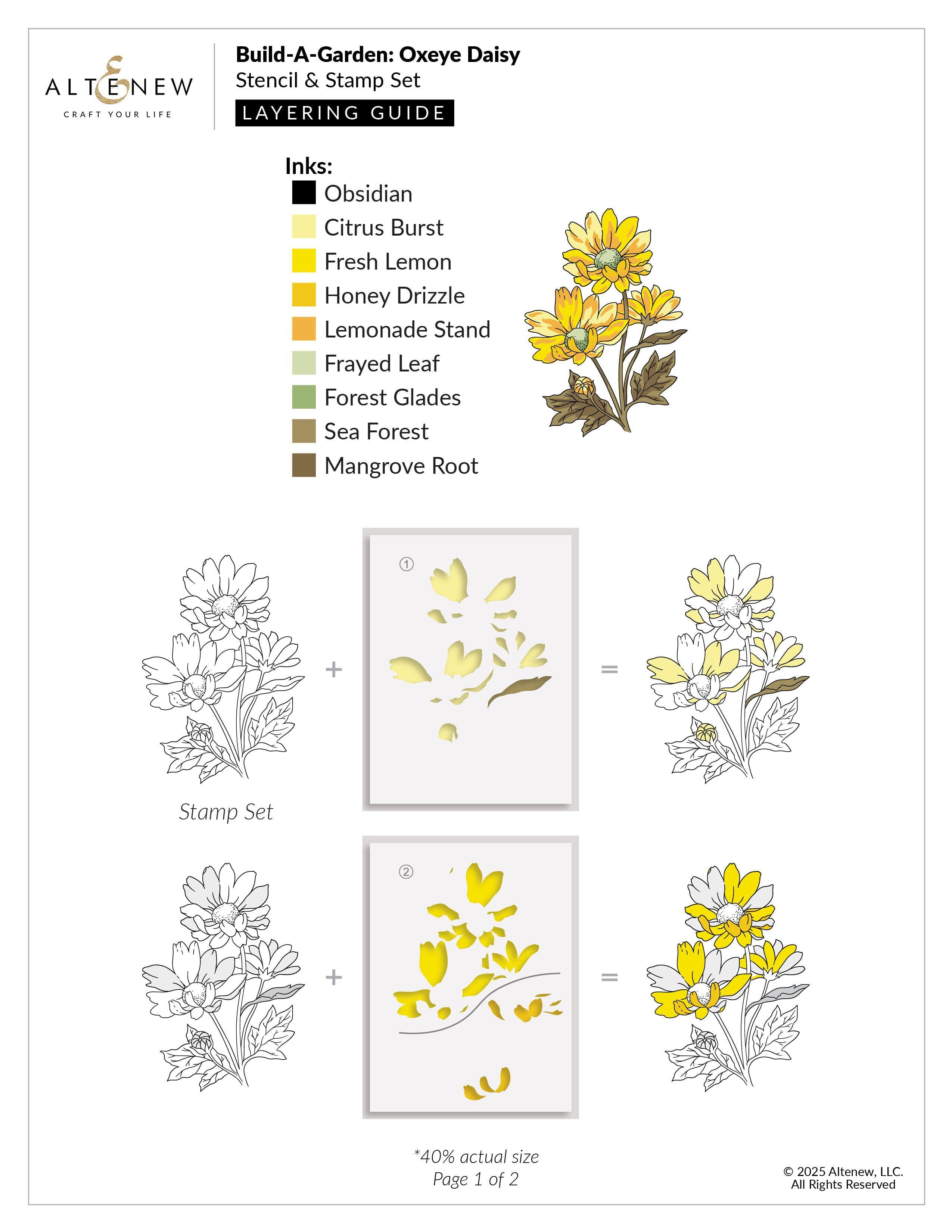 altenew-build-a-garden-oxeye-daisy-stempelset-blume-11tlg image 3