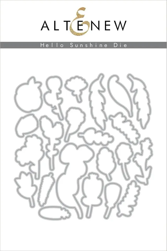 altenew-hello-sunshine-stanzformen-blumen-22-teilig image 1