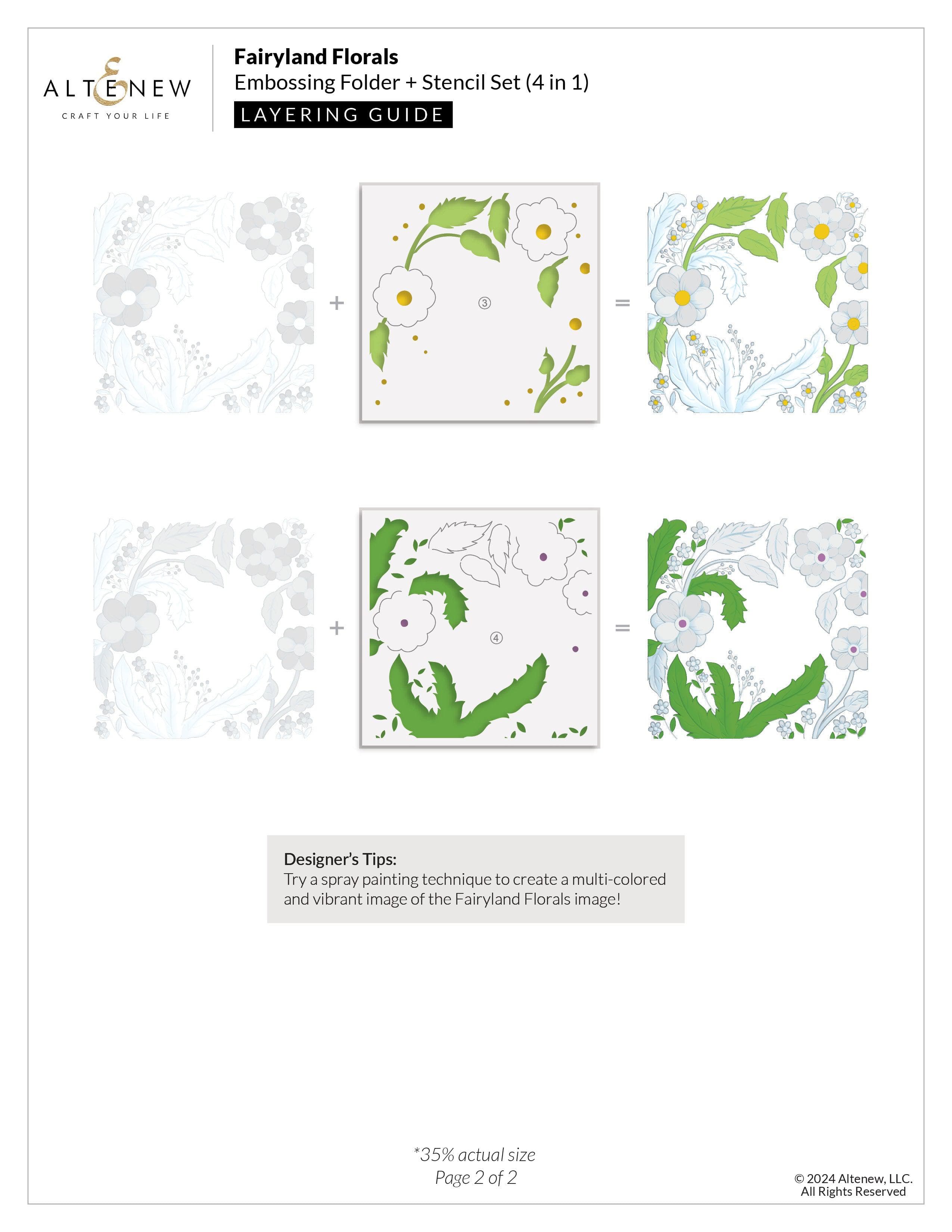 altenew-fairyland-florals-bundle-pr-gefolder-schablonen image 4