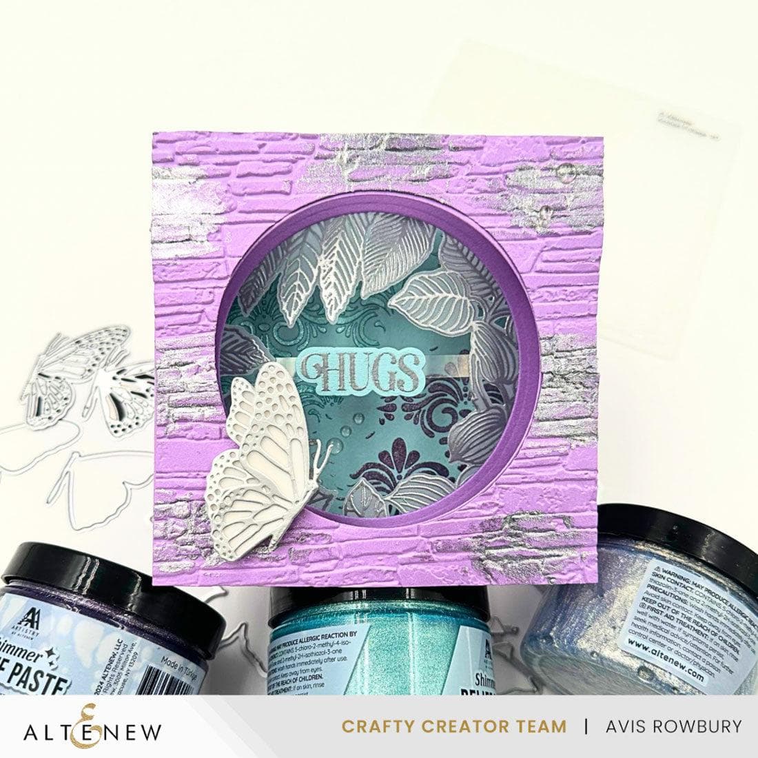altenew-shimmer-relief-paste-strukturpaste-silber-150ml image 8