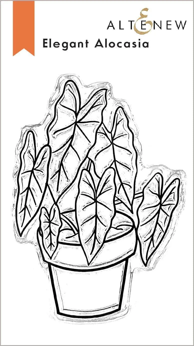altenew-stamps-elegant-alocasia-stempelset-kontur-2x3-zoll image 1