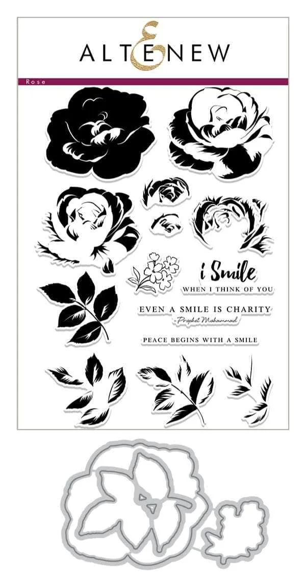 altenew-build-a-flower-rose-stempel-stanzen-set-6x8 image 1