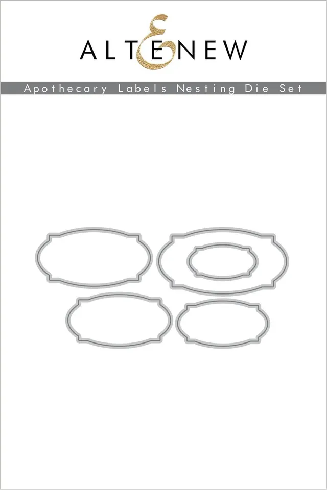 altenew-dies-apothecary-labels-nesting-die-set-etiketten-5-tlg image 1