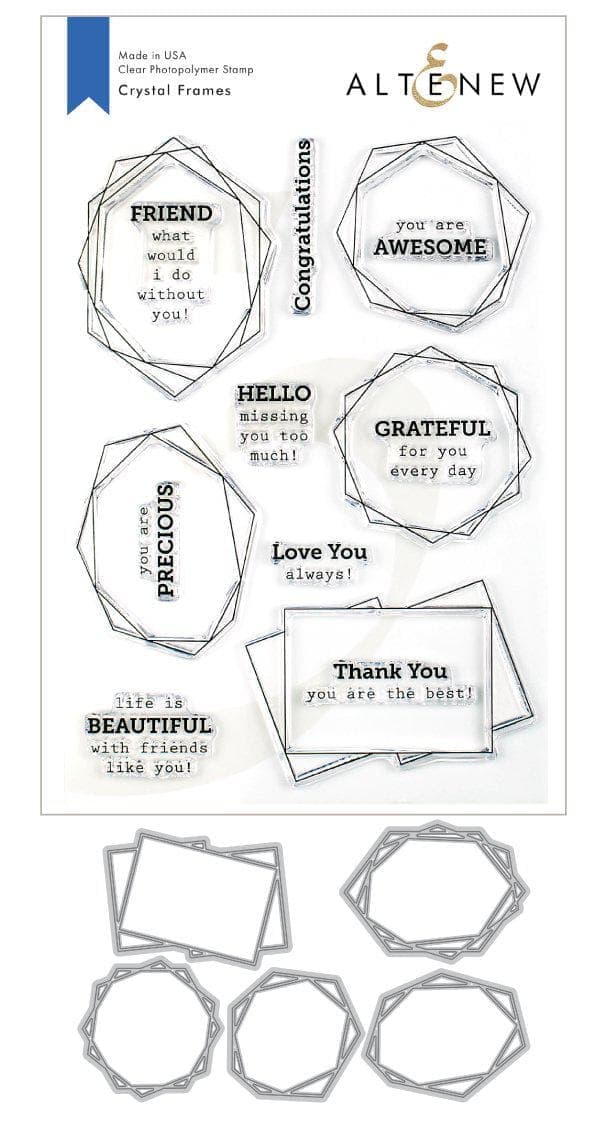 altenew-crystal-frames-stempel-stanzen-bundle-geometrisch image 1