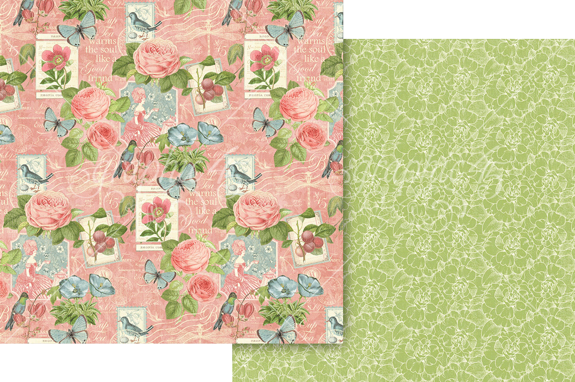 graphic-45-botanical-tea-keepsake-kit-papier-stanzformen-set image 8