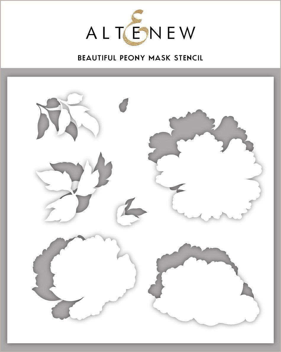 altenew-beautiful-peony-mask-stencil-pfingstrose-6x6 image 1