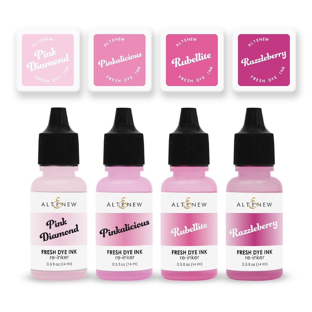 altenew-cherry-blossom-fresh-dye-ink-mini-cubes-stempelkissen-set image 1