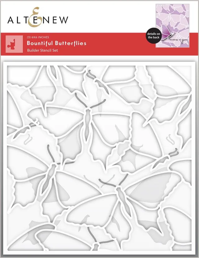 altenew-bountiful-butterflies-schablonen-set-3-teilig-6x6 image 1