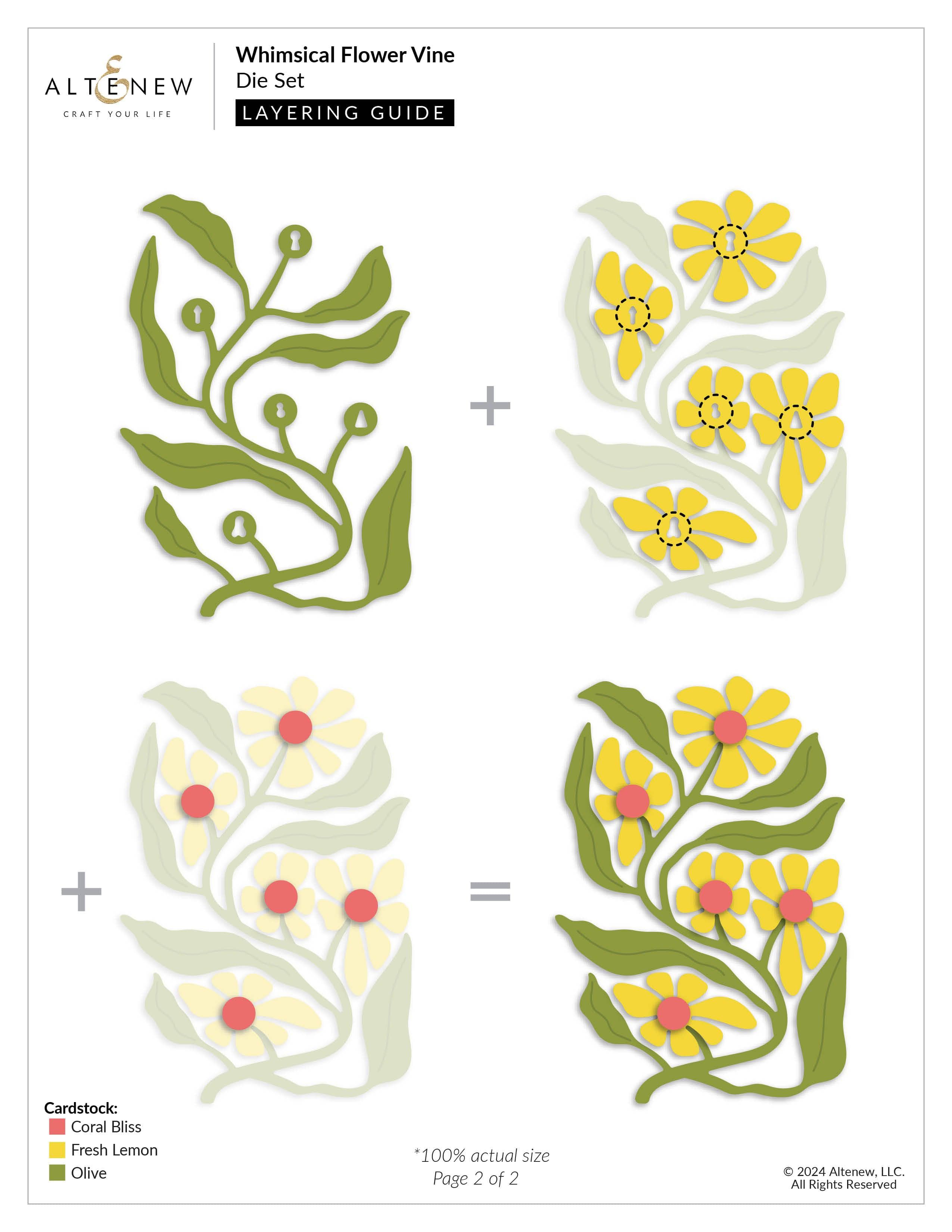 altenew-whimsical-flower-vine-die-set-blumenranke image 4