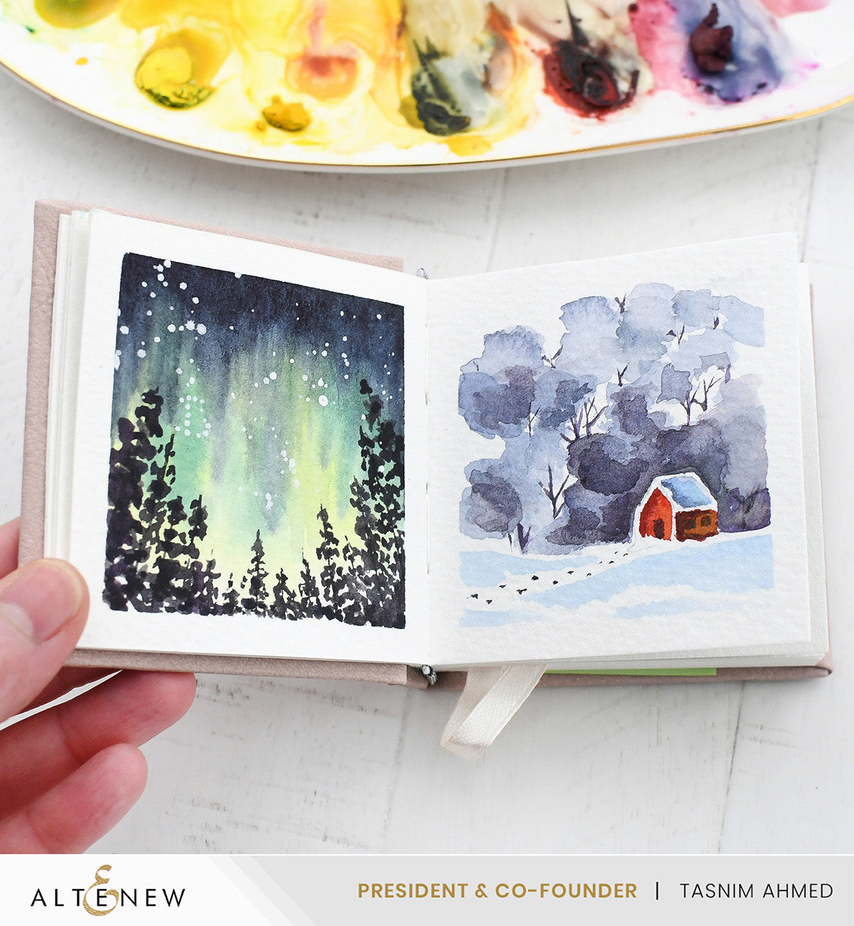 altenew-paper-more-luxe-watercolor-sketchbook-aquarellblock-300gsm image 4