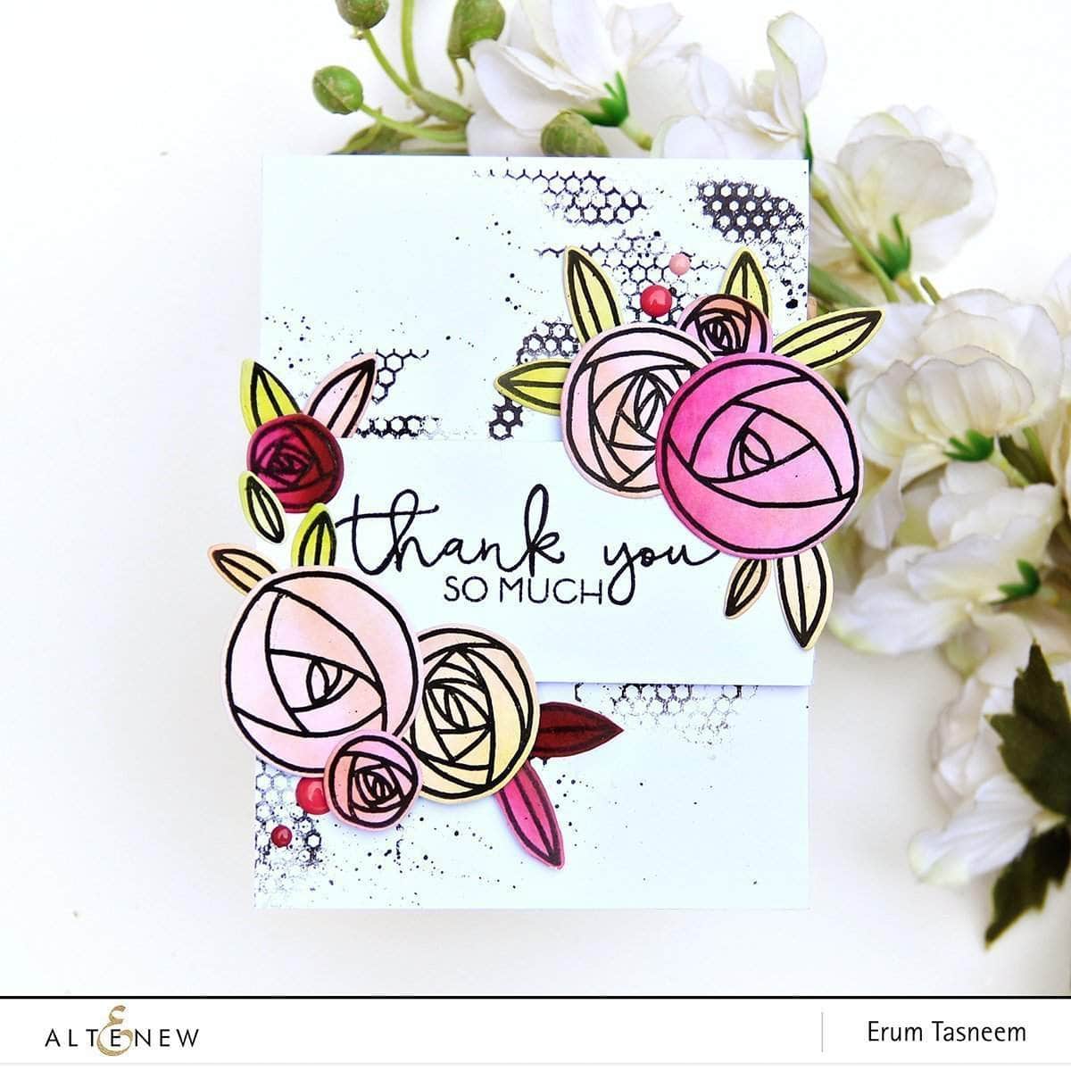 altenew-dies-rennie-roses-stanzformen-floral-14-teilig image 7