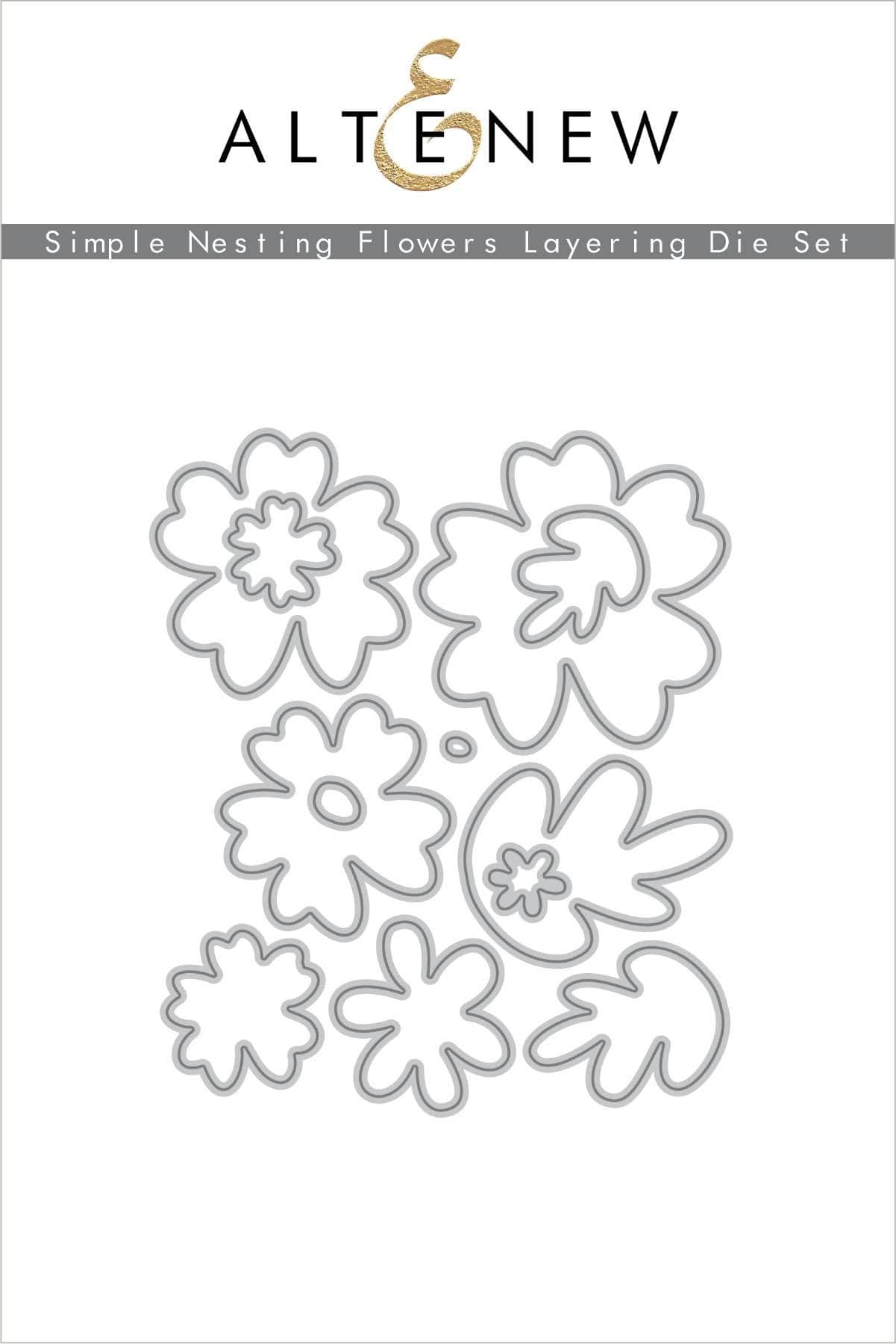 altenew-simple-nesting-flowers-layering-die-set-blumen image 1