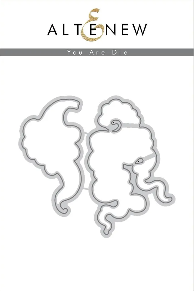 altenew-you-are-stanzschablonen-schriftzug-2-teilig image 1