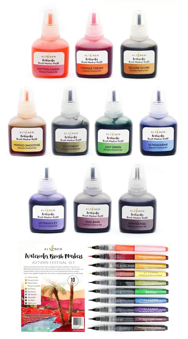 altenew-autumn-festival-aquarell-marker-refill-bundle image 1