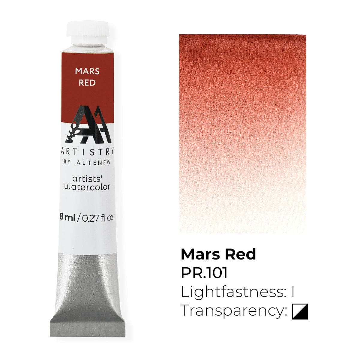 altenew-artists-watercolor-tube-aquarellfarbe-mars-red-pr101 image 6
