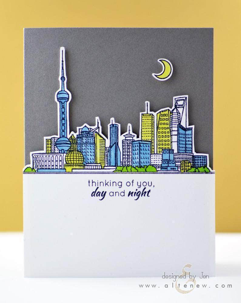 altenew-sketchy-cities-abroad-stempelset-skyline image 2