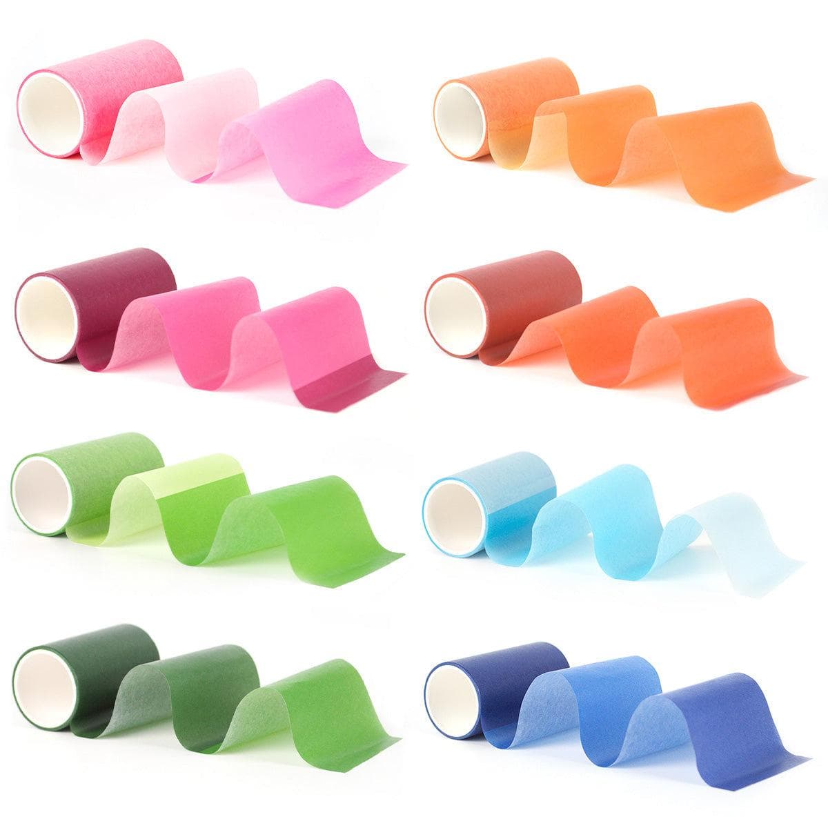 altenew-boho-chic-gradient-washi-tape-set-breit-bunt-8-rollen image 1