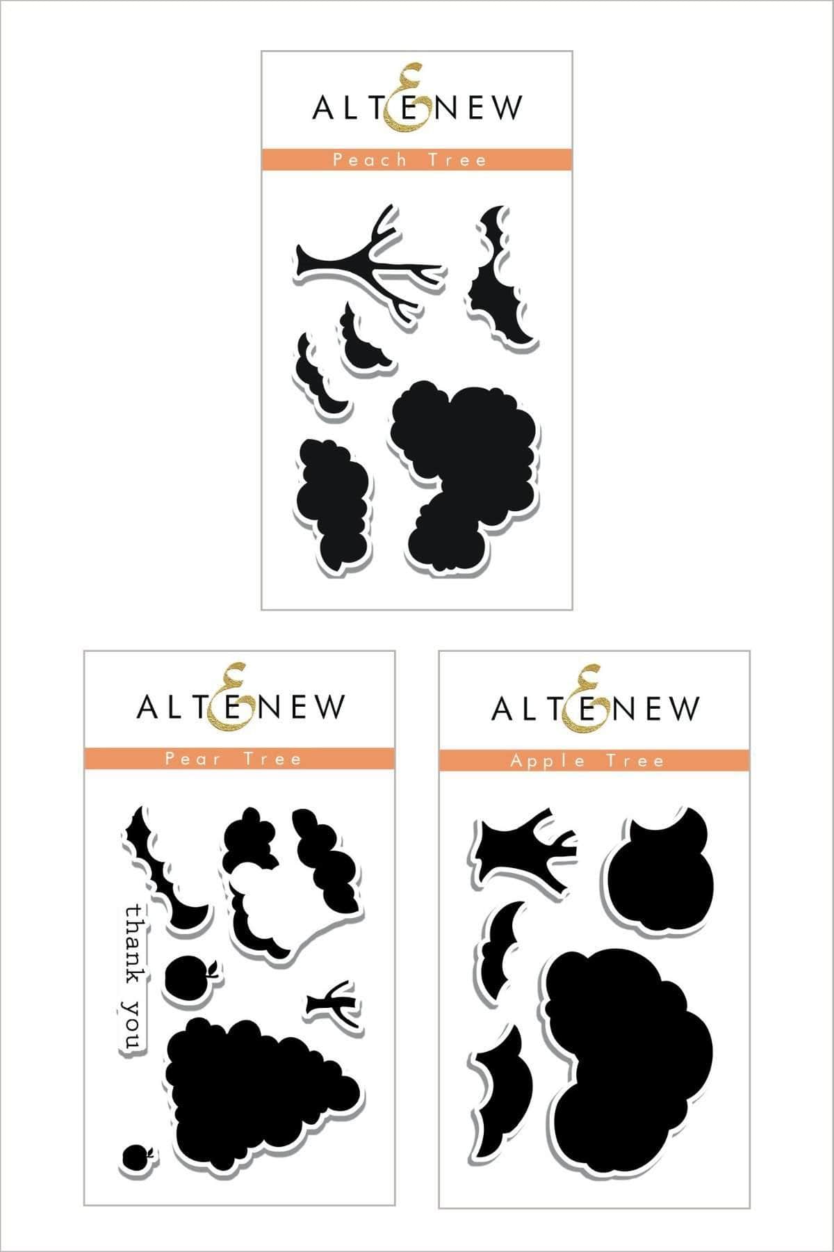 altenew-trees-mini-stempel-bundle-natur-2x3-3er-set image 1