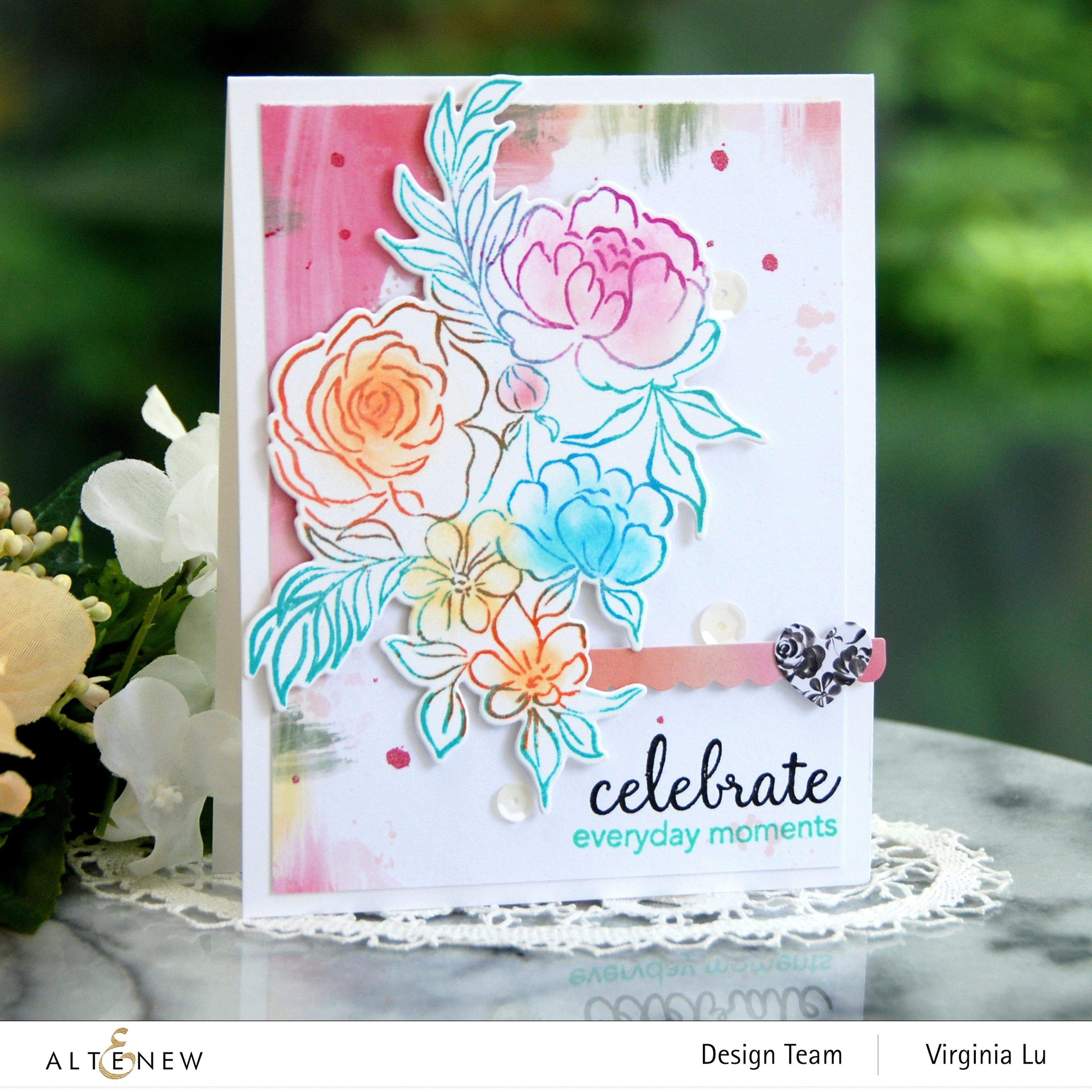 altenew-stamps-celebrate-today-stempel-stanzen-bundle-blumen image 3