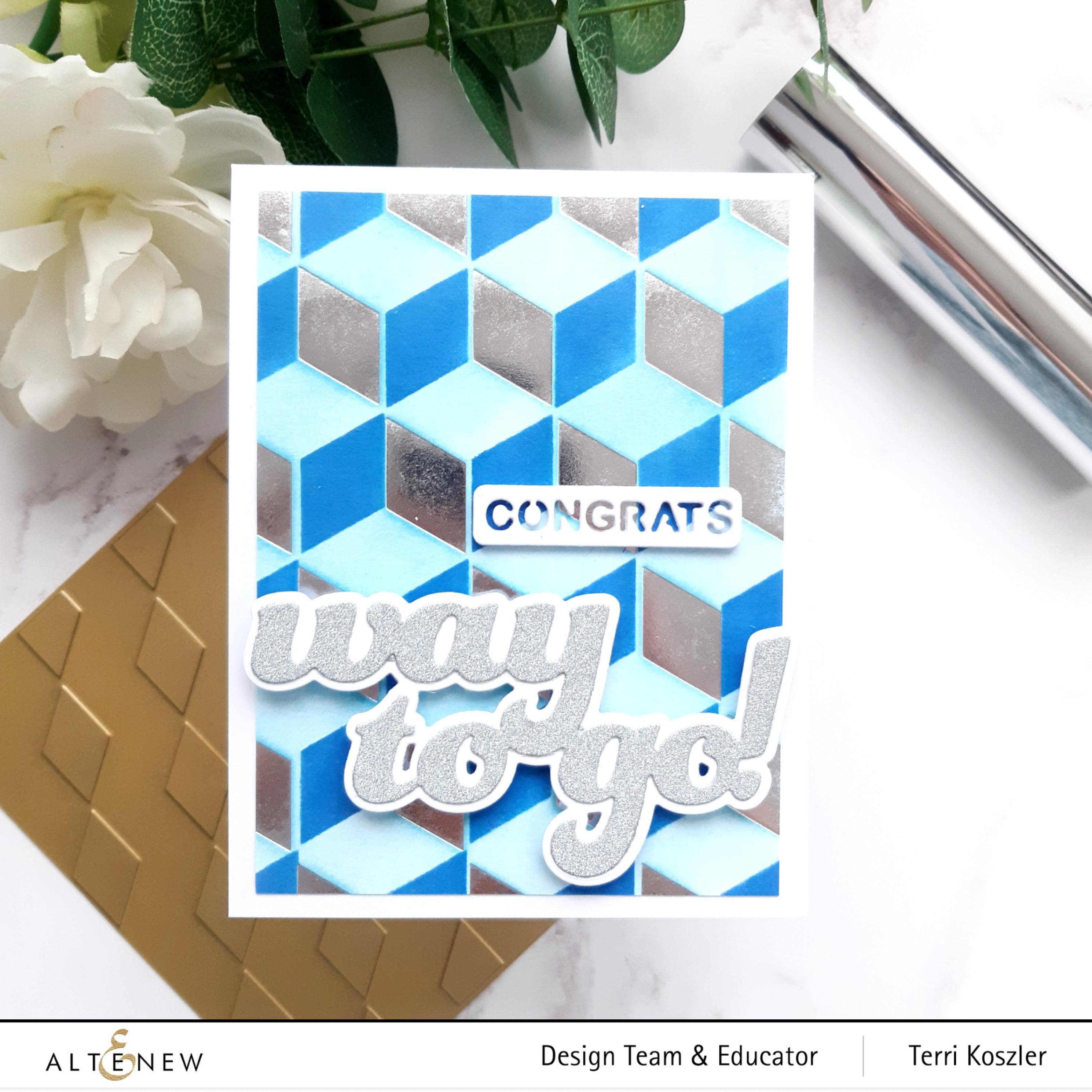 altenew-cube-builder-hot-foil-plate-stencil-set-geometrisch image 2