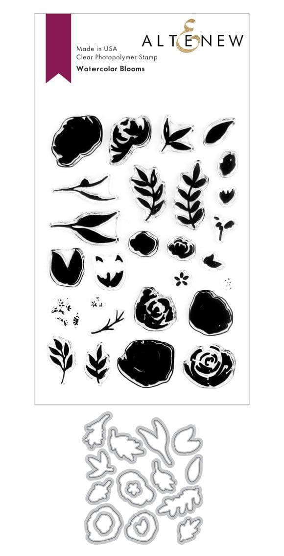 altenew-watercolor-blooms-stempelset-complete-bundle-floral image 1