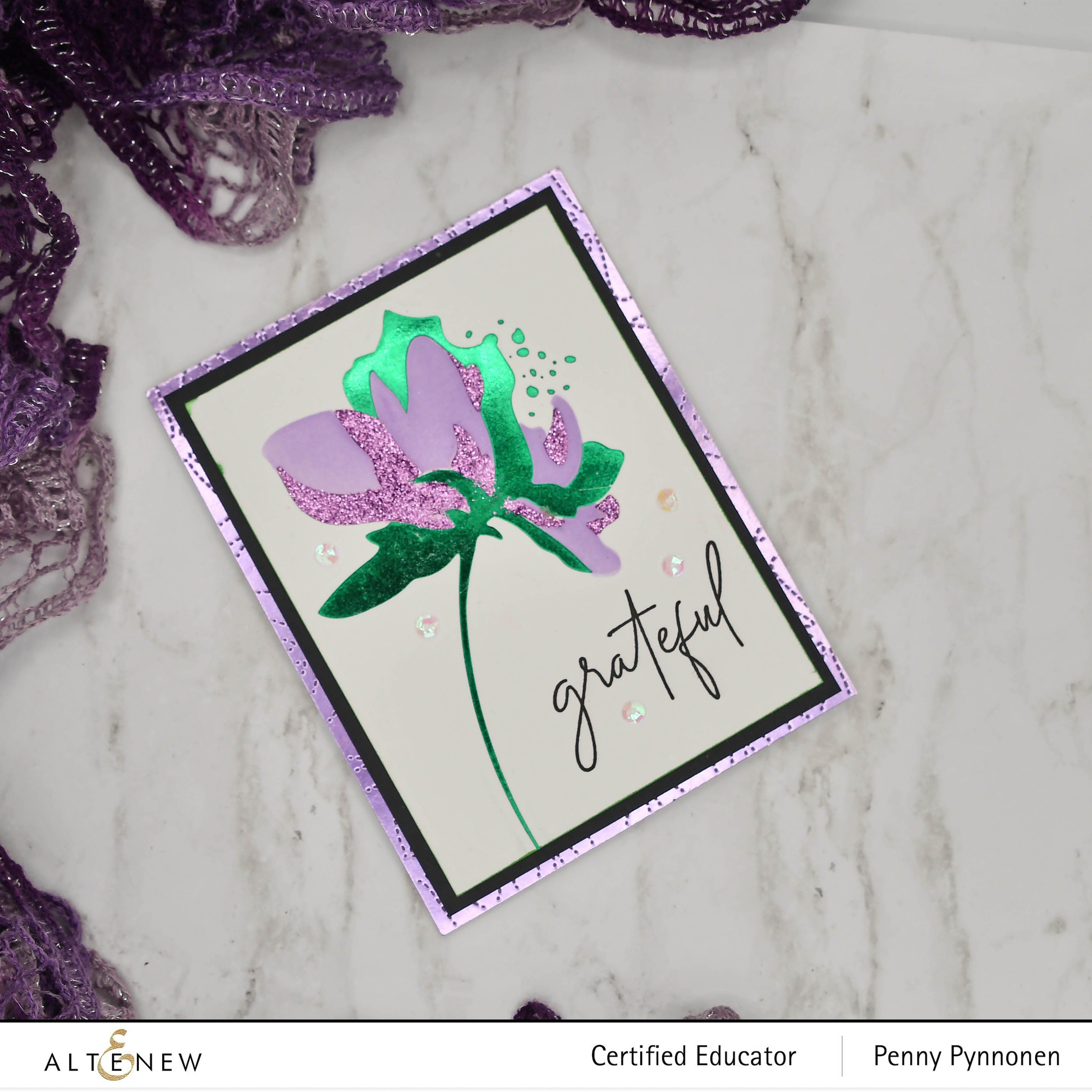 altenew-whimsical-peony-hot-foil-platte-pfingstrose image 5