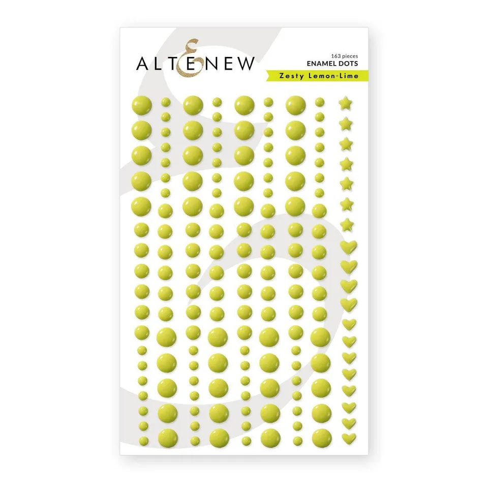 altenew-zesty-lemon-lime-enamel-dots-gelbgr-n-163-st-ck image 1