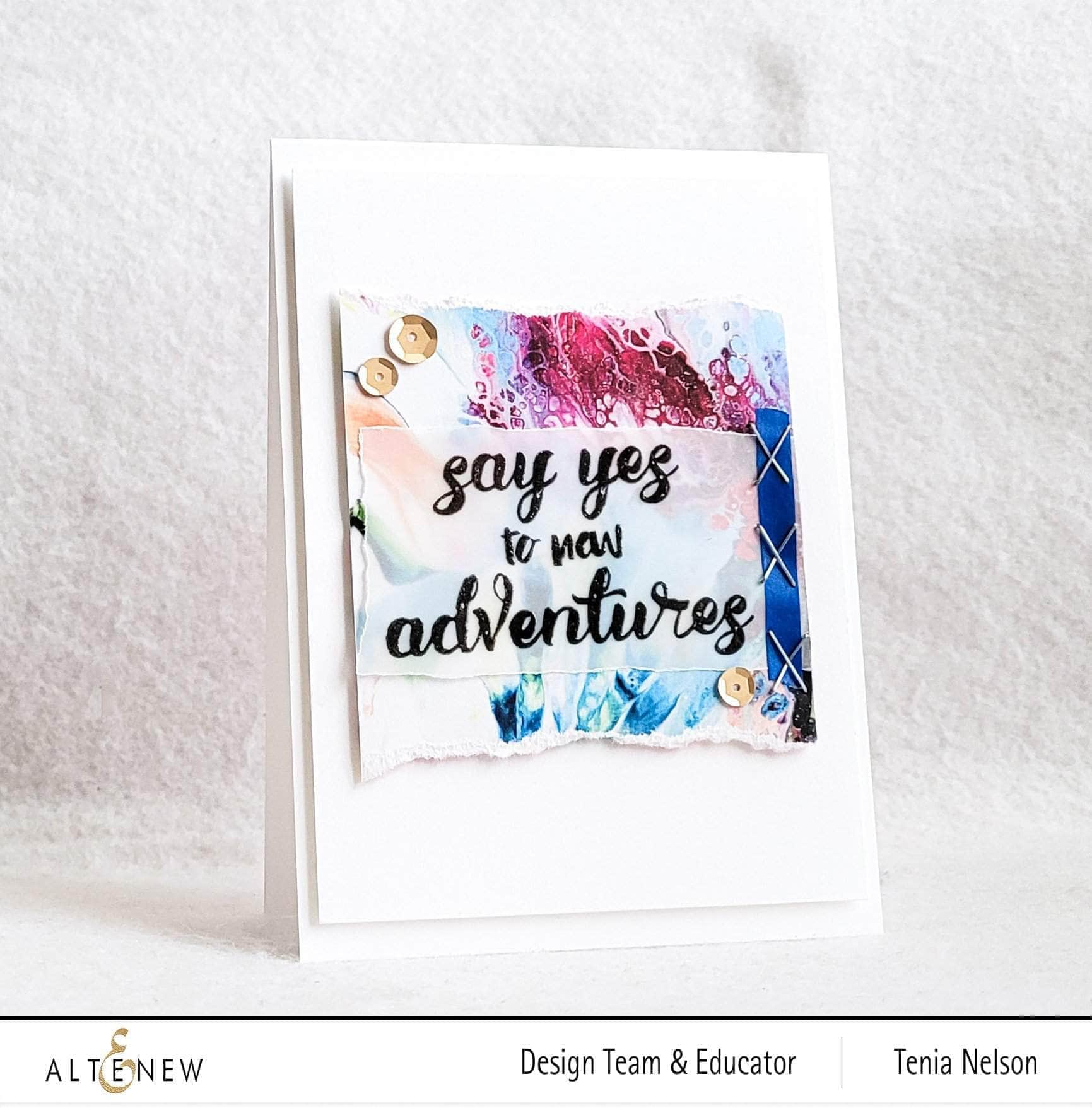 altenew-say-yes-stempel-mini-spruch-abenteuer-2x3 image 2