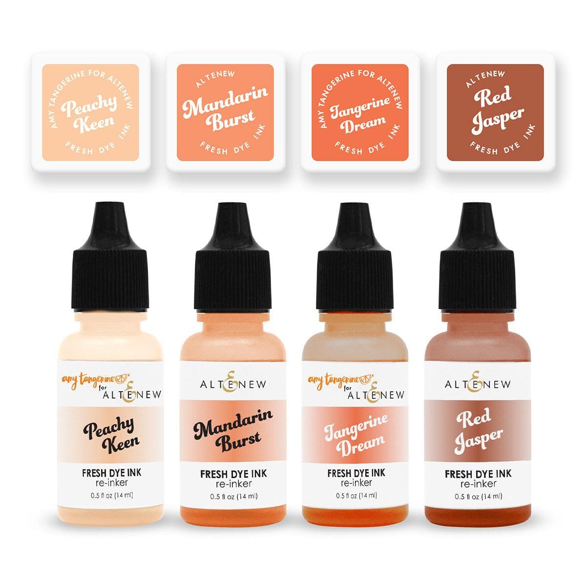 altenew-tropical-tango-fresh-dye-ink-mini-cubes-reinker-4er image 1