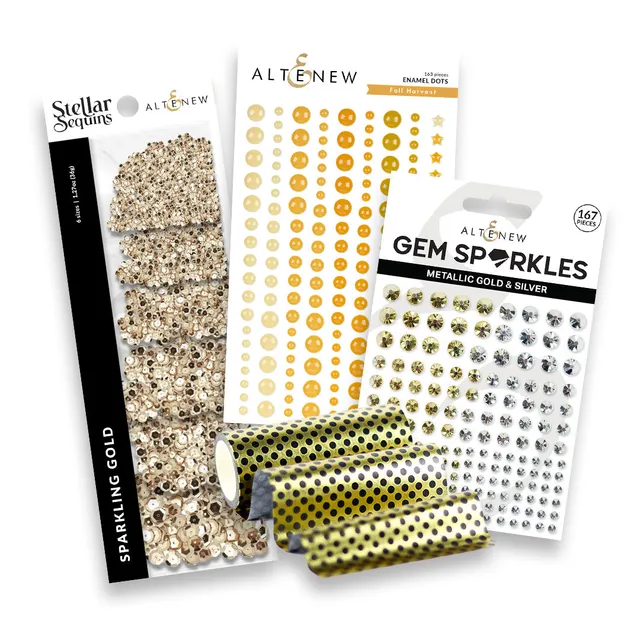 altenew-mix-and-match-embellishment-bundle-gold-glitzer-set image 1
