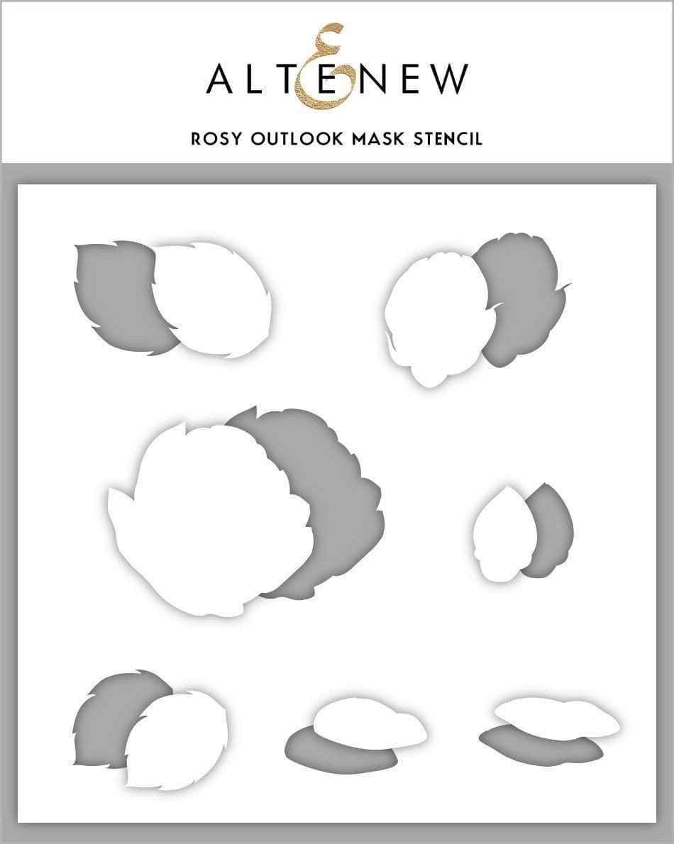 altenew-rosy-outlook-mask-stencil-masken-schablone-6x6-rosen image 1