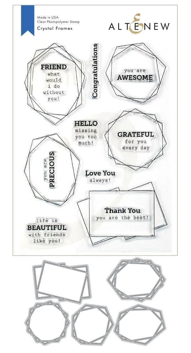 altenew-crystal-frames-stempel-stanzen-bundle-geometrisch image 1