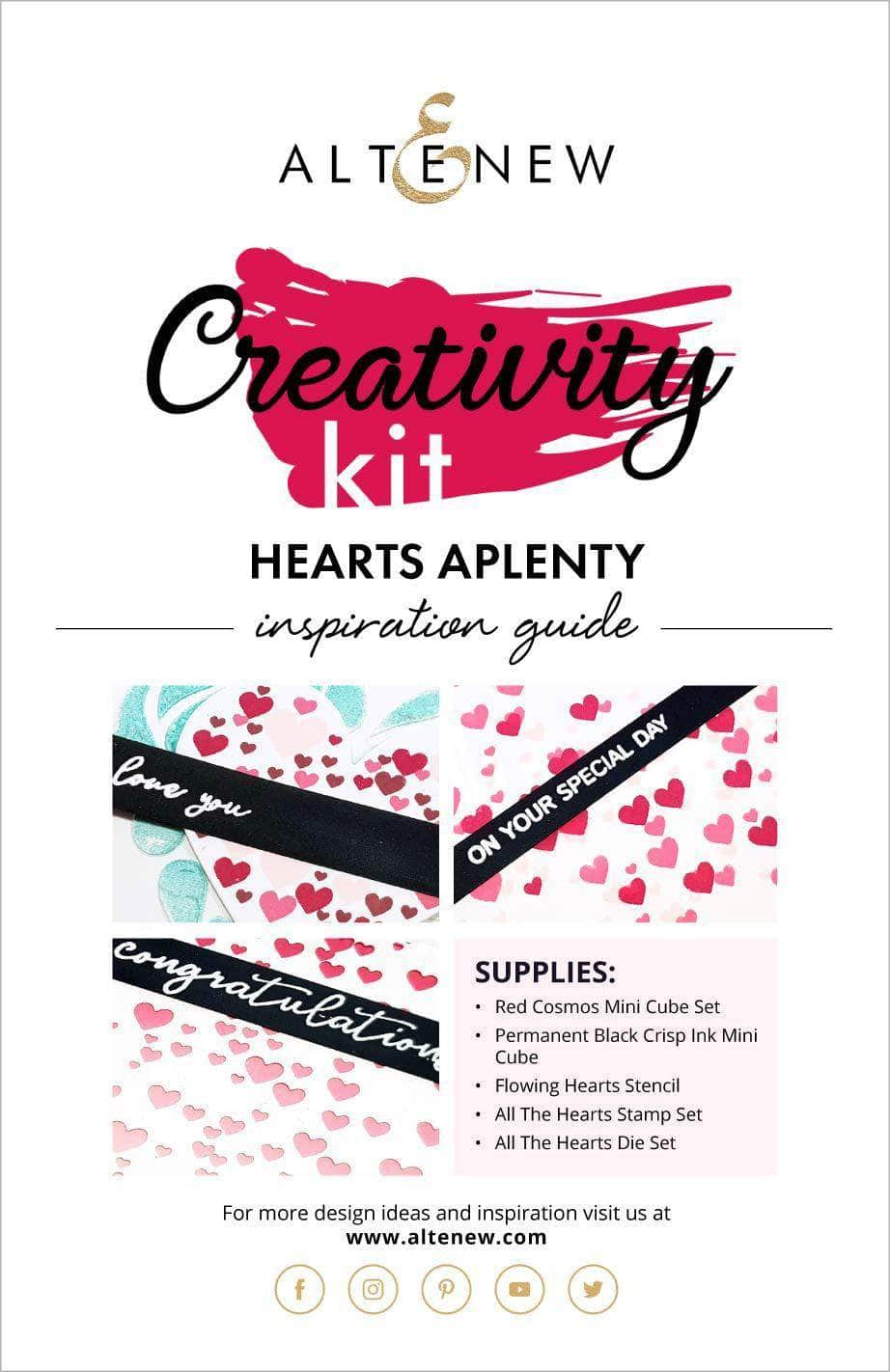 altenew-hearts-a-plenty-inspirationsheft-karten image 1