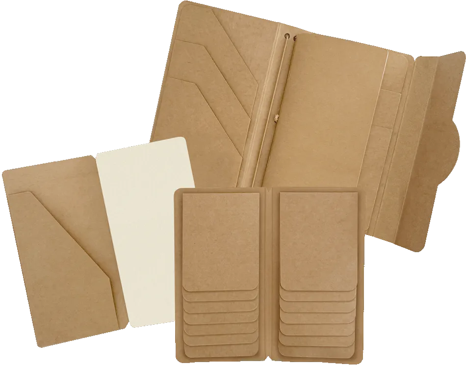 graphic-45-travel-album-kraft-mit-waterfall-folder-inserts image 1